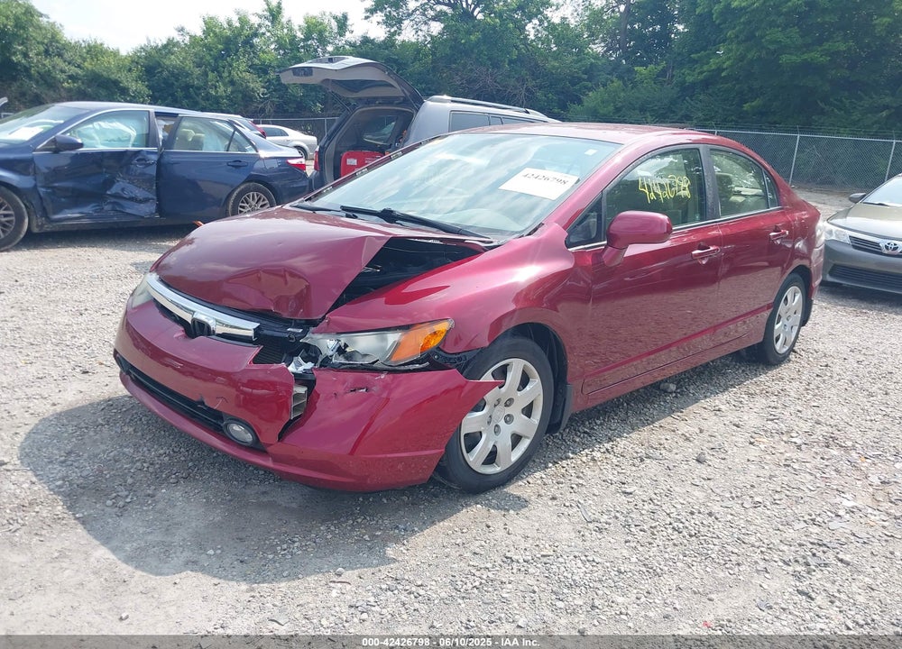 2008 HONDA CIVIC VIN: 1HGFA16598L108659