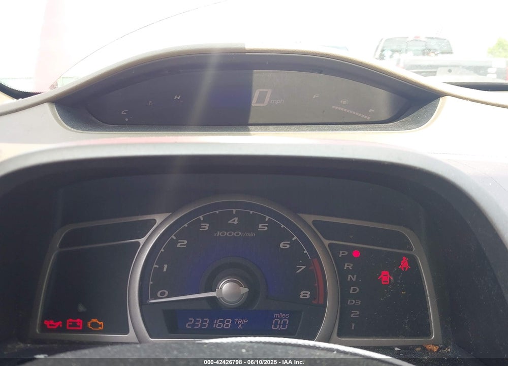 2008 HONDA CIVIC VIN: 1HGFA16598L108659