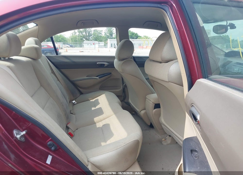 2008 HONDA CIVIC VIN: 1HGFA16598L108659