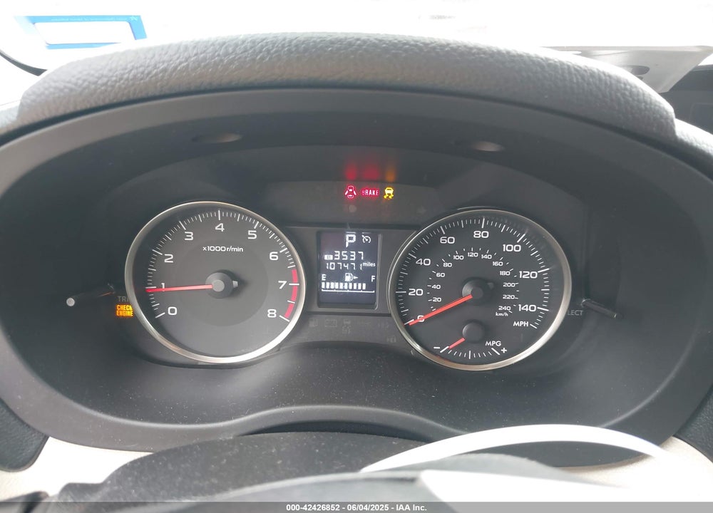 2015 SUBARU XV CROSSTREK VIN: JF2GPACC1F8262420