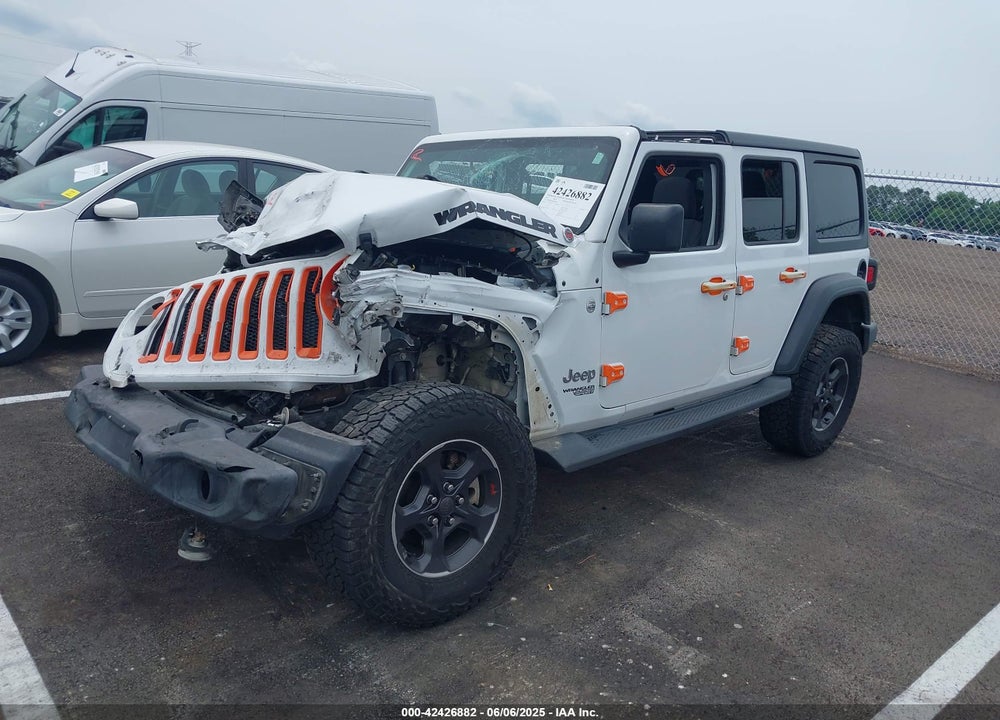 2021 JEEP WRANGLER UNLIMITED VIN: 1C4HJXDN1MW648061