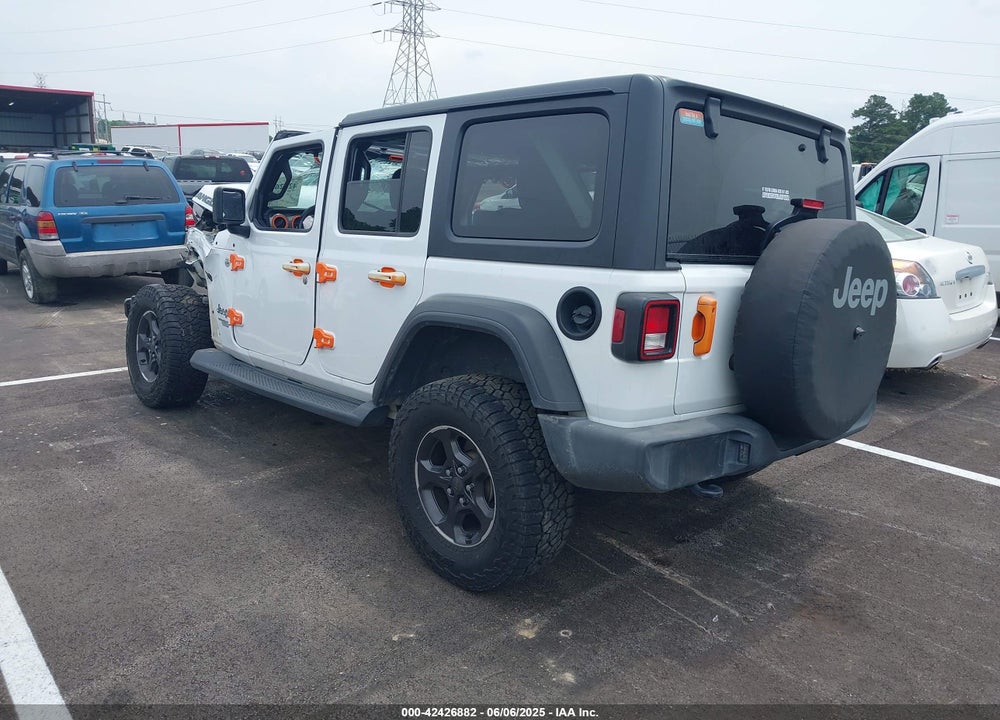 2021 JEEP WRANGLER UNLIMITED VIN: 1C4HJXDN1MW648061
