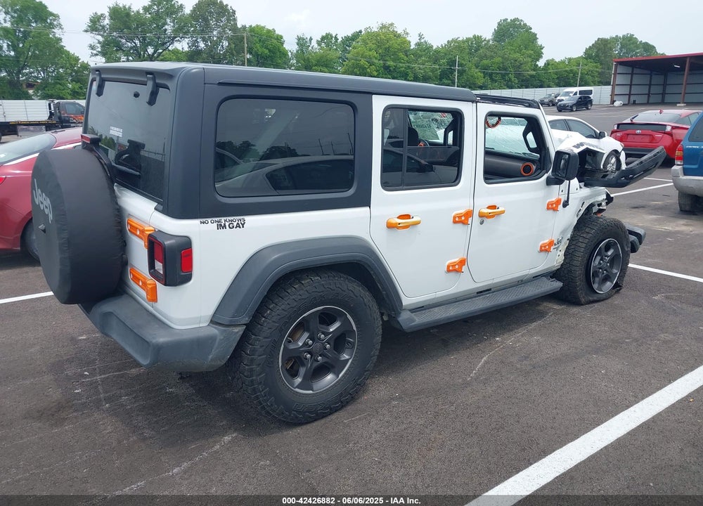 2021 JEEP WRANGLER UNLIMITED VIN: 1C4HJXDN1MW648061
