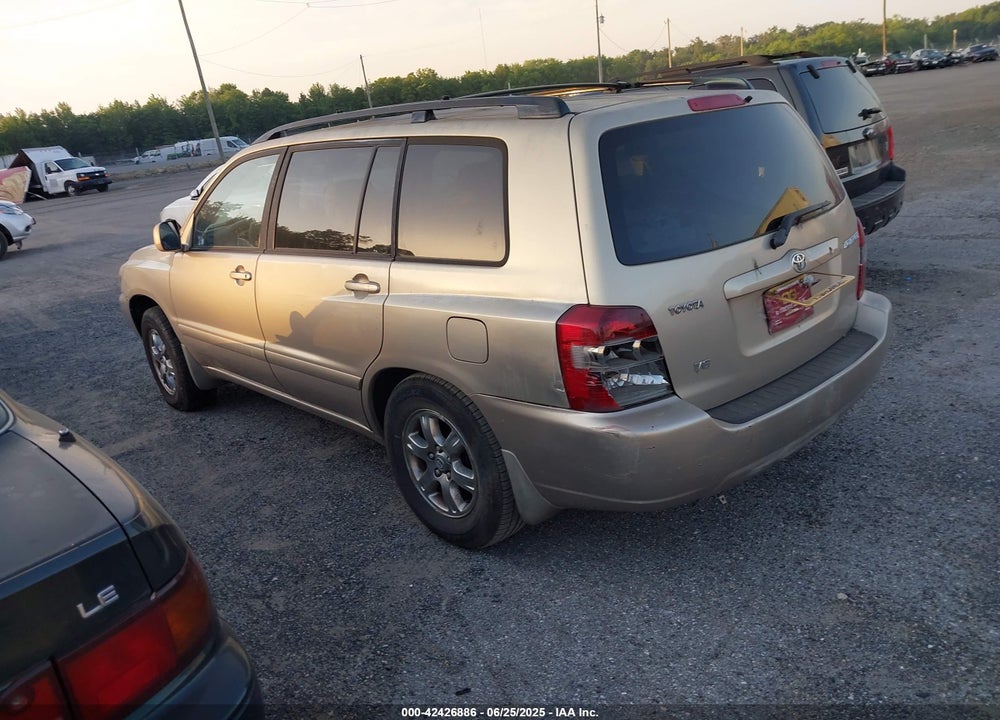 2005 TOYOTA HIGHLANDER V6 VIN: JTEDP21A950086928