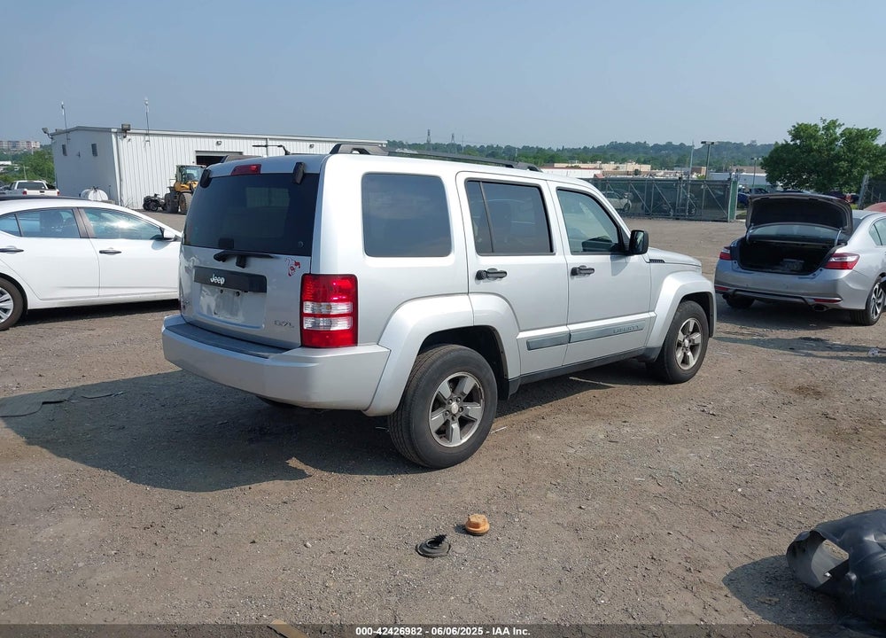 2008 JEEP LIBERTY SPORT VIN: 1J8GN28K18W221979