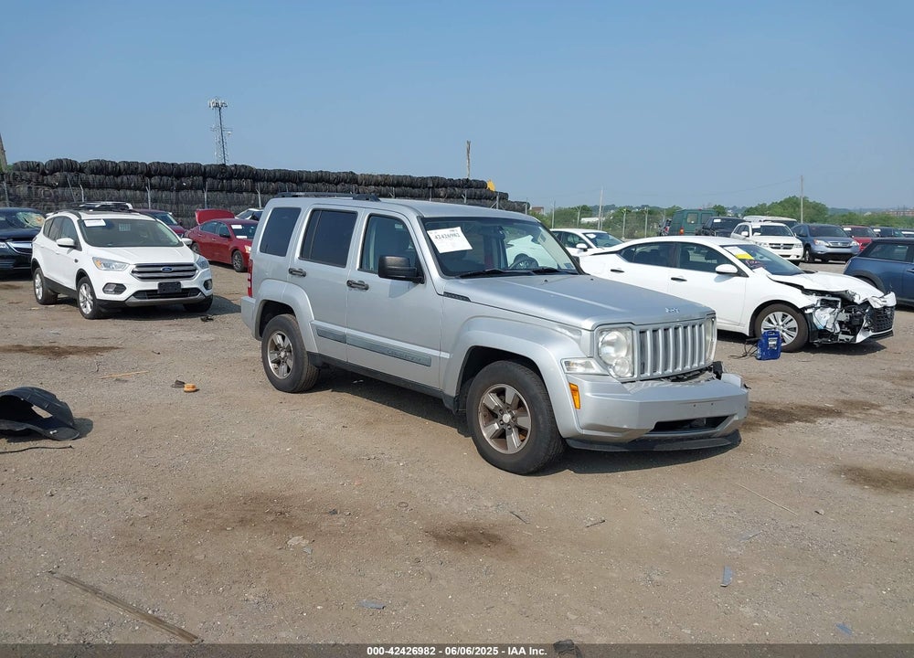 2008 JEEP LIBERTY SPORT VIN: 1J8GN28K18W221979