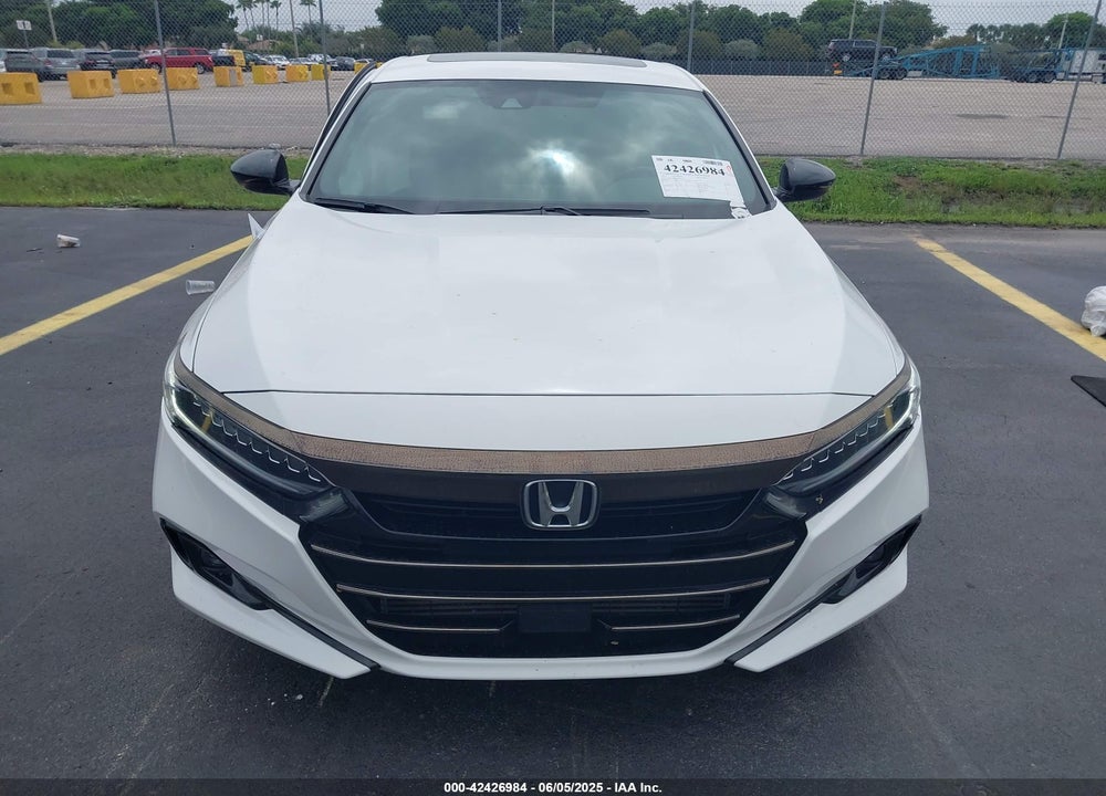 2021 HONDA ACCORD VIN: 1HGCV2F38MA023135