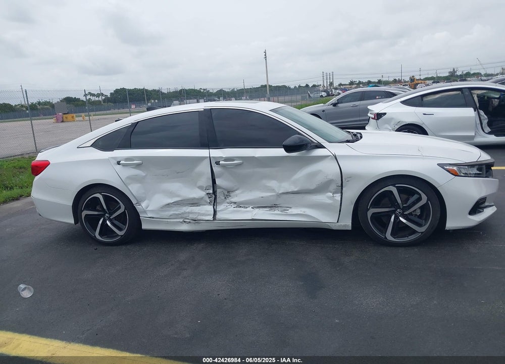 2021 HONDA ACCORD VIN: 1HGCV2F38MA023135