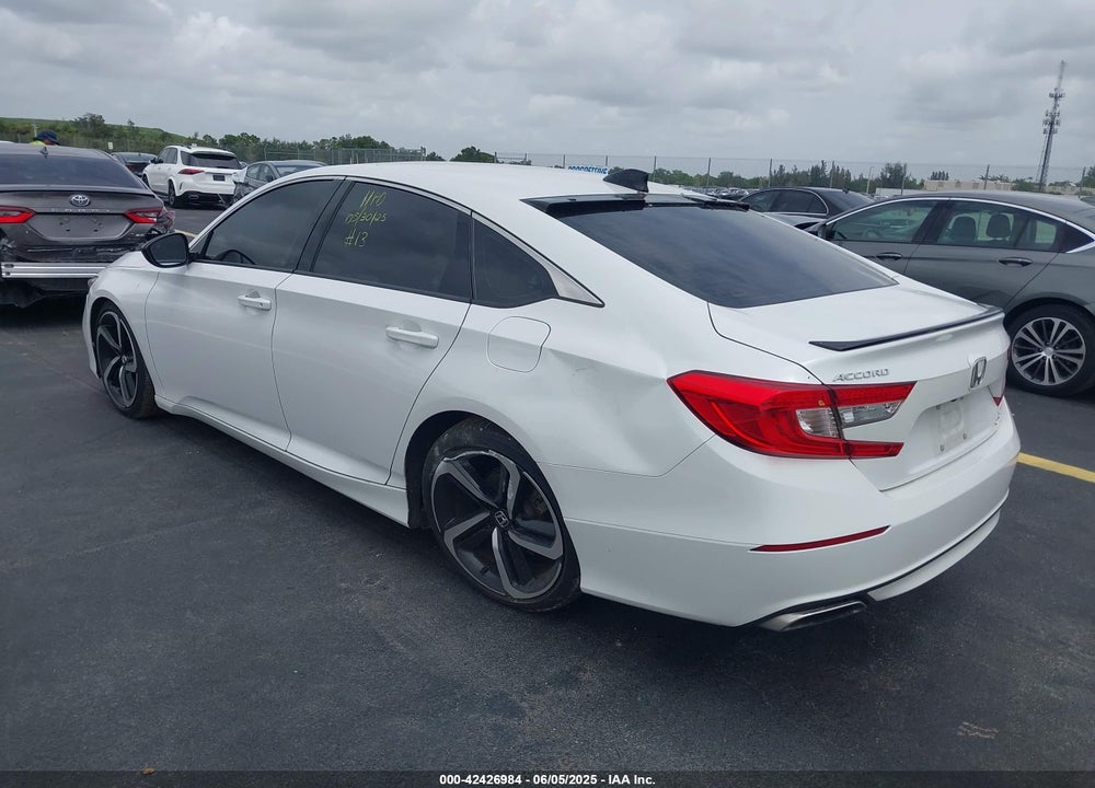 2021 HONDA ACCORD VIN: 1HGCV2F38MA023135