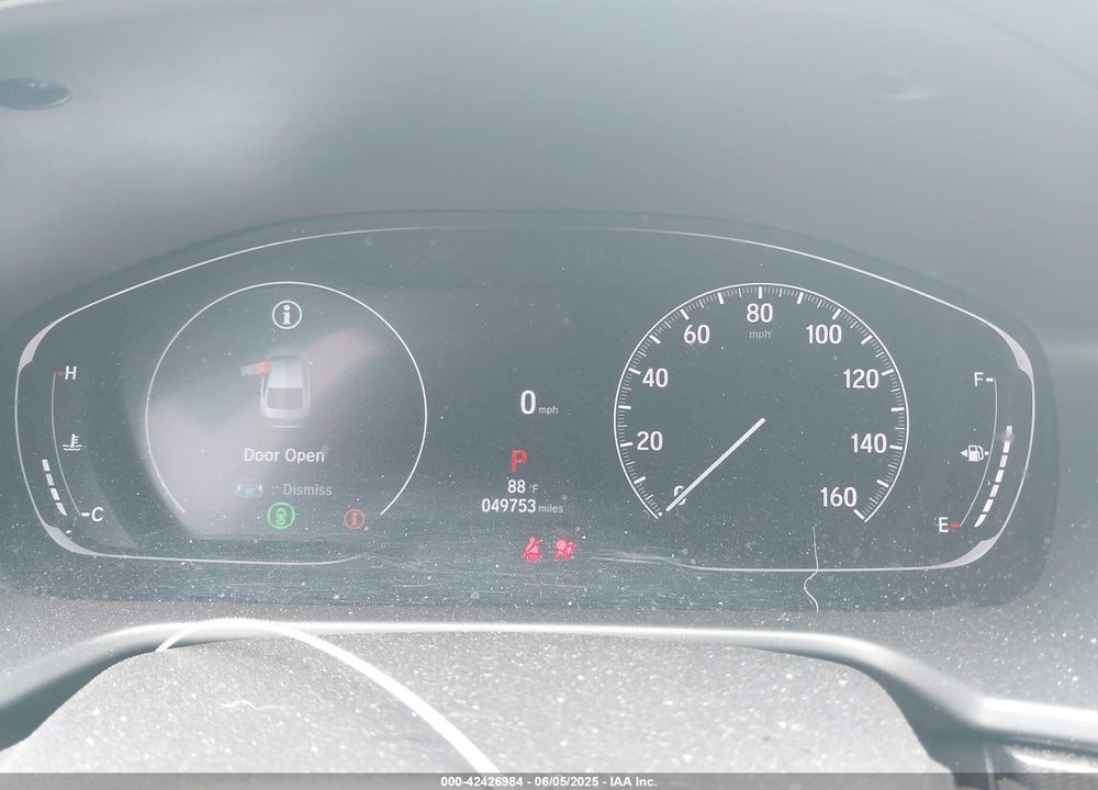 2021 HONDA ACCORD VIN: 1HGCV2F38MA023135