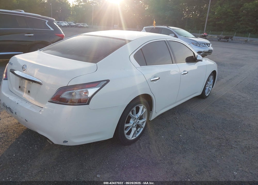 2012 NISSAN MAXIMA VIN: 1N4AA5AP9CC805076