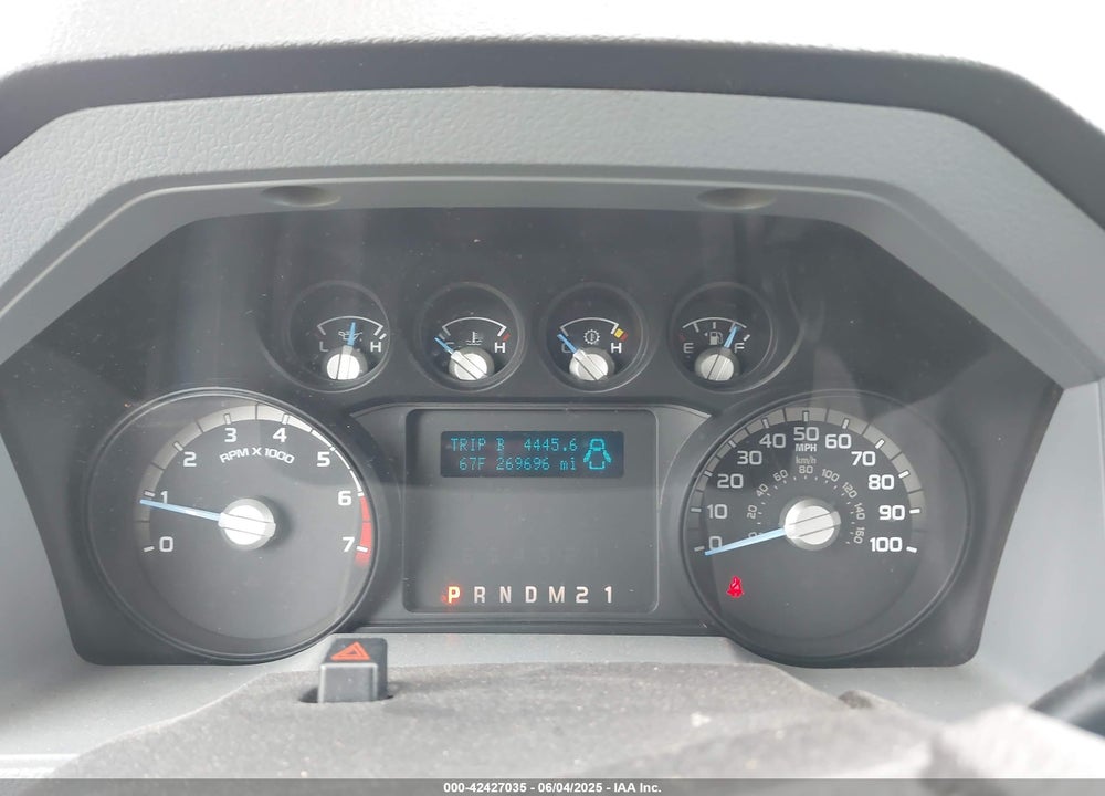 2012 FORD F-250 VIN: 1FT7X2B66CEB37698