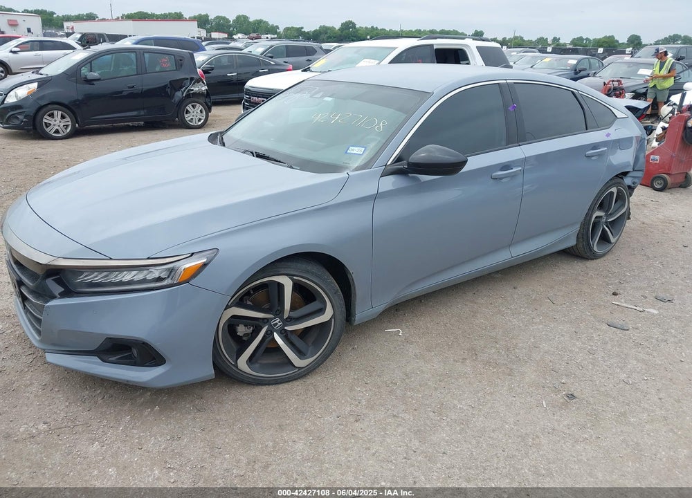 2022 HONDA ACCORD VIN: 1HGCV1F46NA039449