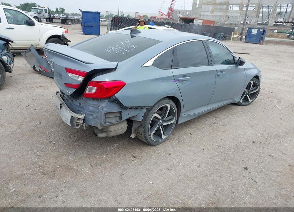 2022 HONDA ACCORD VIN: 1HGCV1F46NA039449