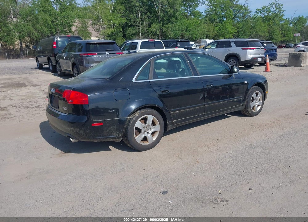 2006 AUDI A4 2.0T VIN: WAUDF78E46A279767
