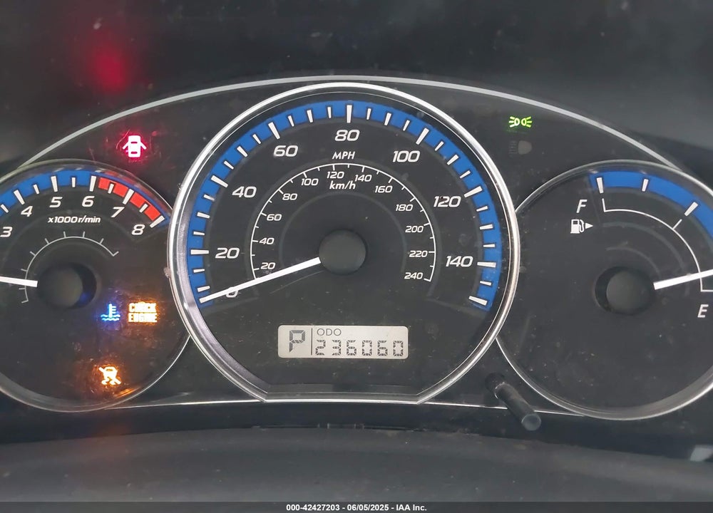 2010 SUBARU FORESTER 2.5X VIN: JF2SH6BC4AH916504