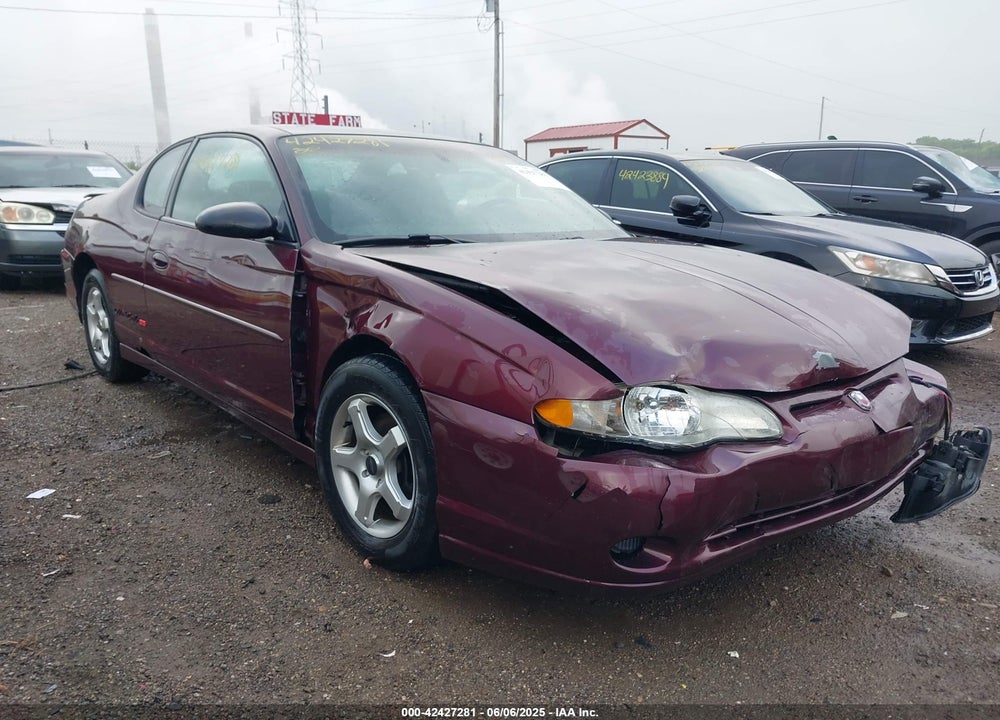 2003 CHEVROLET MONTE CARLO SS VIN: 2G1WX12K939259891