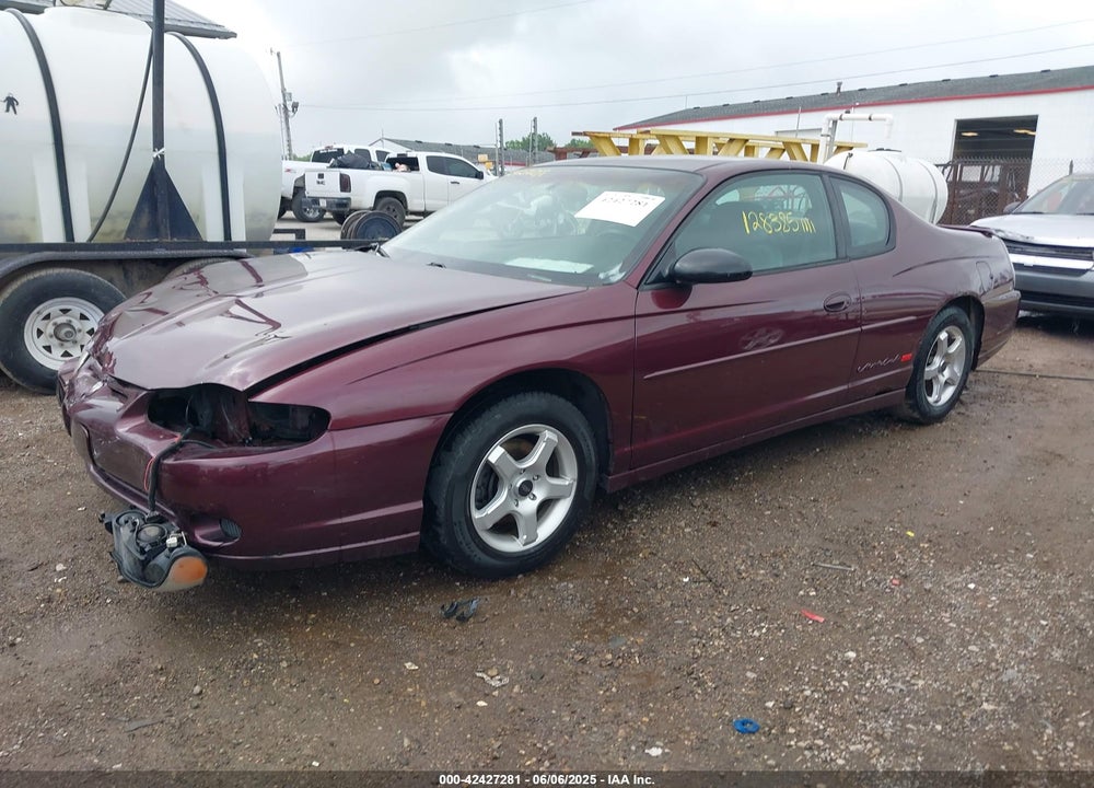 2003 CHEVROLET MONTE CARLO SS VIN: 2G1WX12K939259891