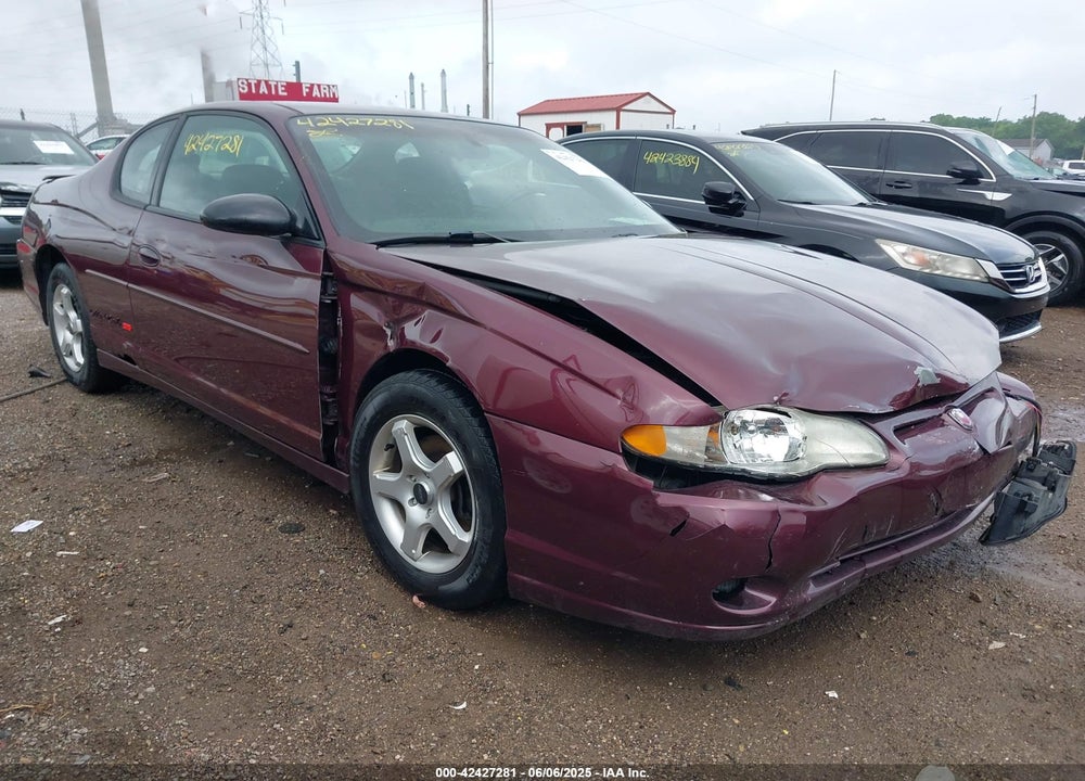 2003 CHEVROLET MONTE CARLO SS VIN: 2G1WX12K939259891