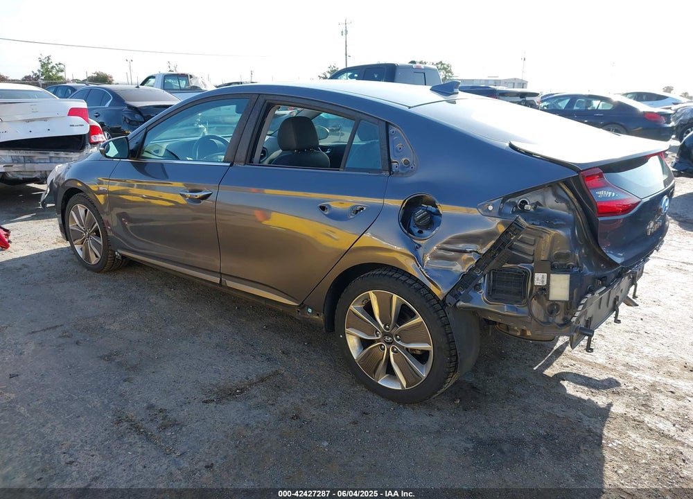 2017 HYUNDAI IONIQ HYBRID LIMITED VIN: KMHC85LC8HU021283