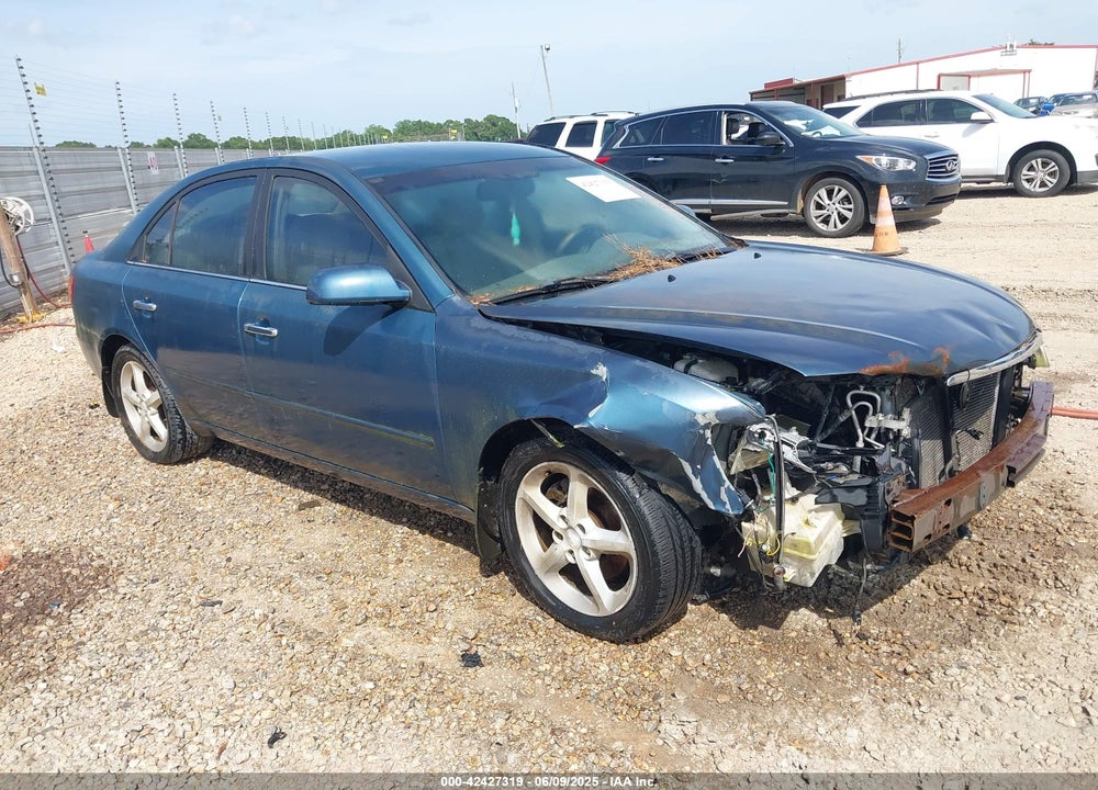 2006 HYUNDAI SONATA GLS V6/LX V6 VIN: 5NPEU46F96H089804