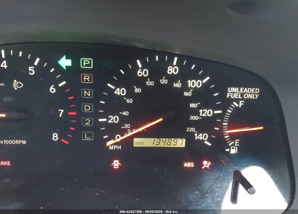 2000 LEXUS ES 300 VIN: JT8BF28G7Y5093021