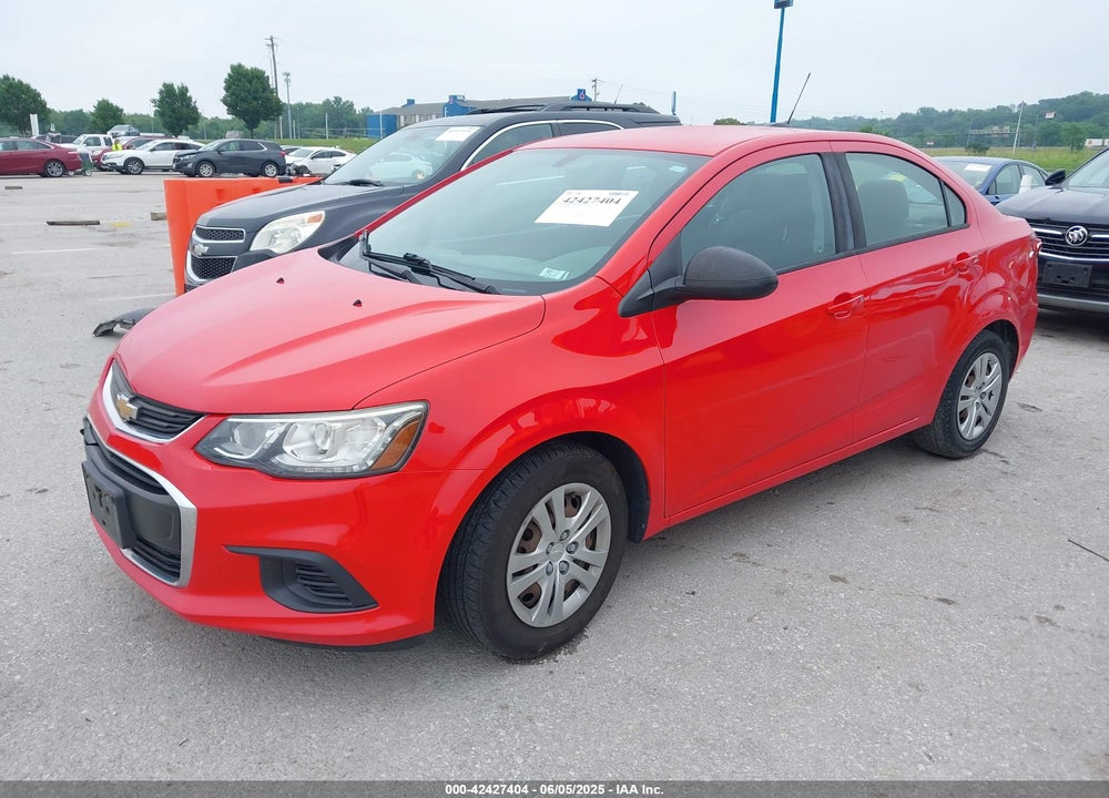 2017 CHEVROLET SONIC VIN: 1G1JB5SHXH4124188