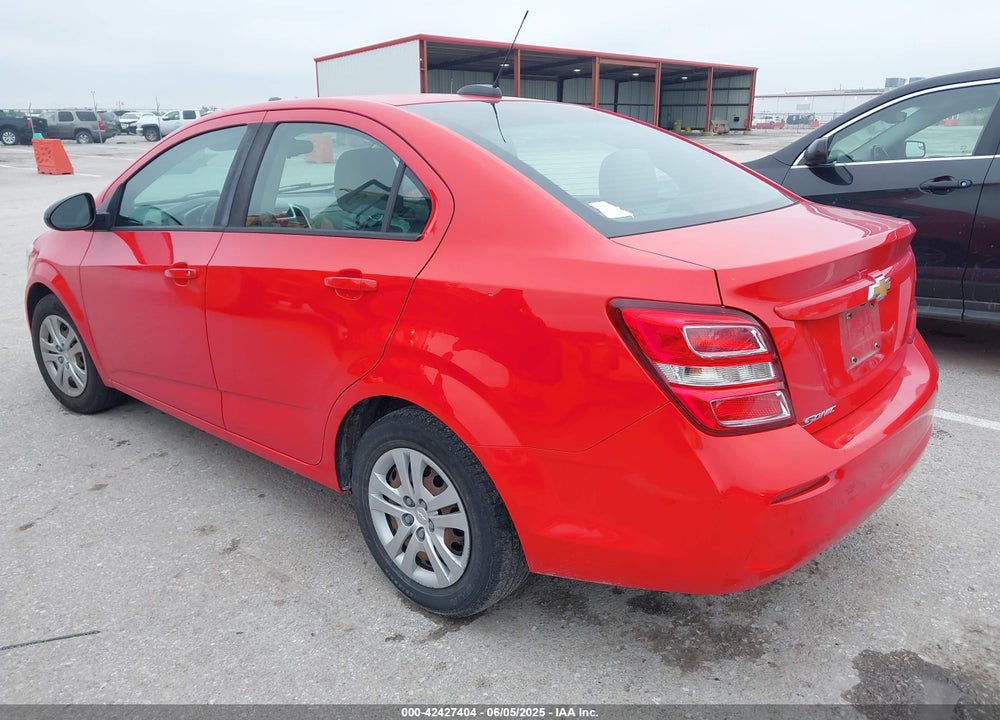 2017 CHEVROLET SONIC VIN: 1G1JB5SHXH4124188