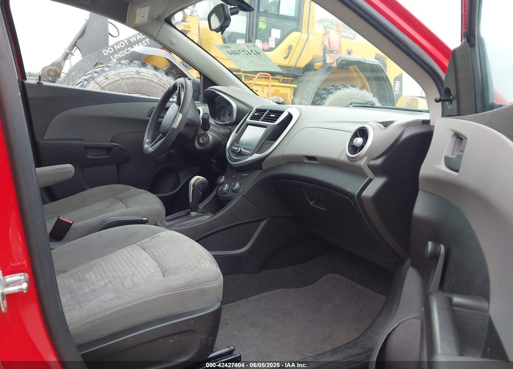 2017 CHEVROLET SONIC VIN: 1G1JB5SHXH4124188