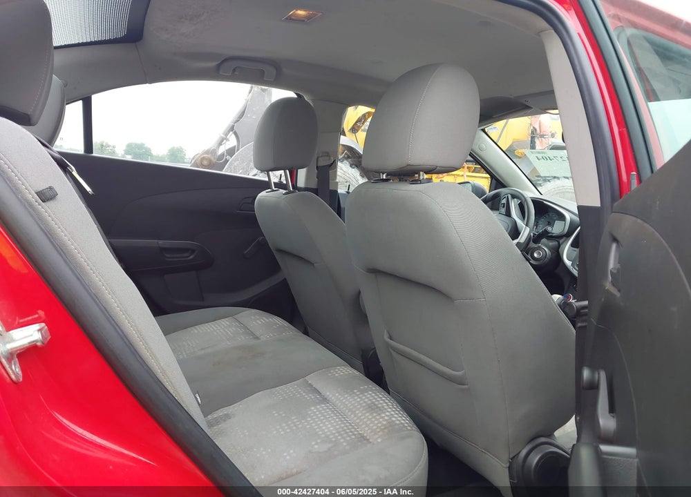 2017 CHEVROLET SONIC VIN: 1G1JB5SHXH4124188