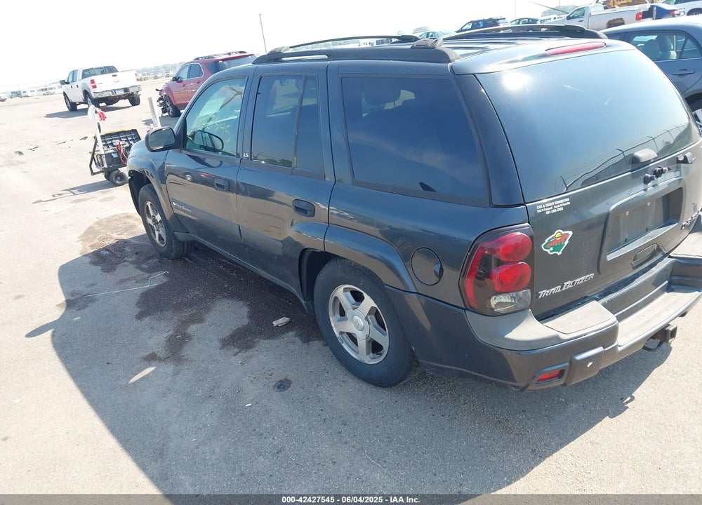 2004 CHEVROLET TRAILBLAZER LS VIN: 1GNDT13S842443381