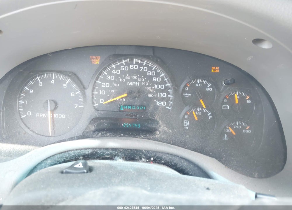2004 CHEVROLET TRAILBLAZER LS VIN: 1GNDT13S842443381