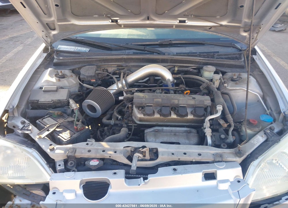 2002 HONDA CIVIC VIN: 1HGES15572L060449