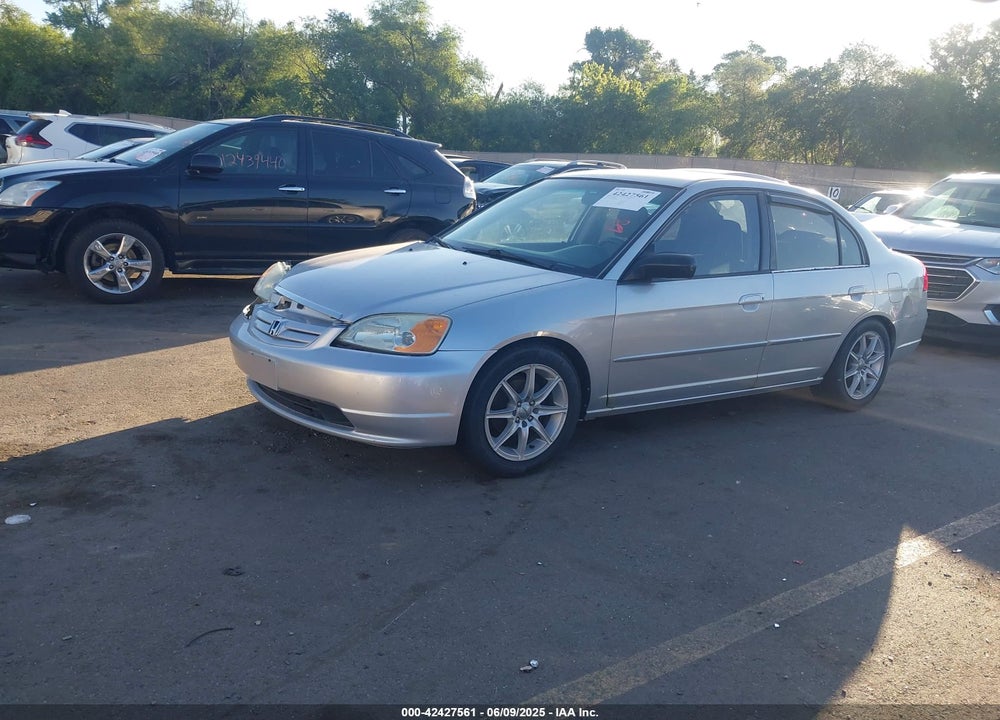 2002 HONDA CIVIC VIN: 1HGES15572L060449