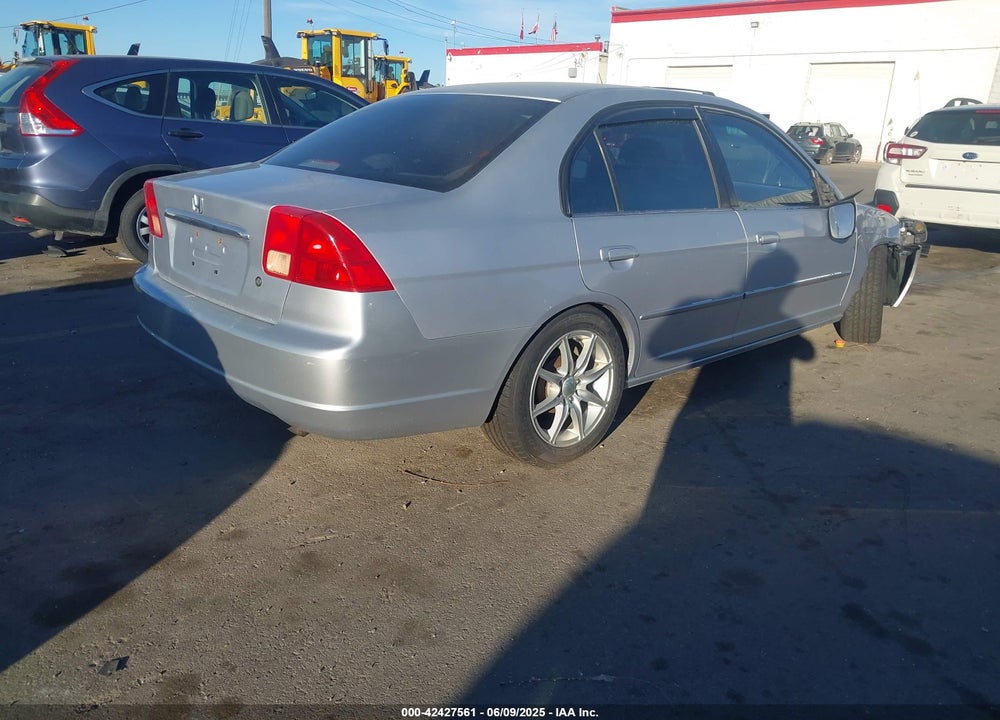 2002 HONDA CIVIC VIN: 1HGES15572L060449