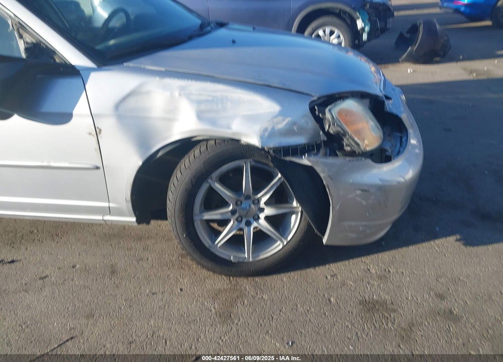 2002 HONDA CIVIC VIN: 1HGES15572L060449