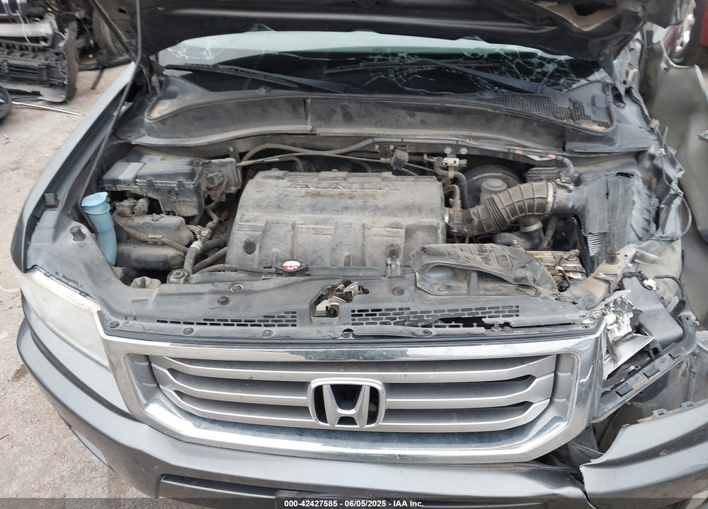 2012 HONDA RIDGELINE RTS VIN: 5FPYK1F49CB459294