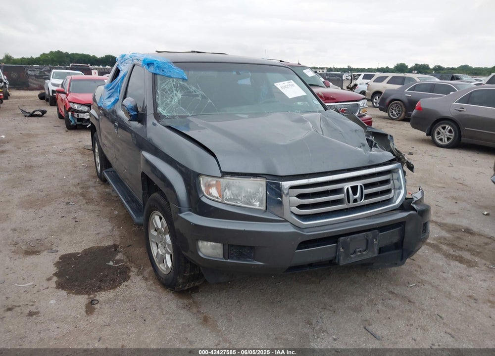 2012 HONDA RIDGELINE RTS VIN: 5FPYK1F49CB459294