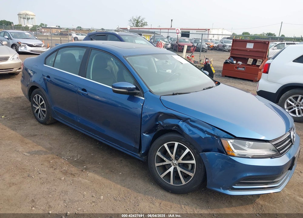 2017 VOLKSWAGEN JETTA VIN: 3VWDB7AJXHM387481