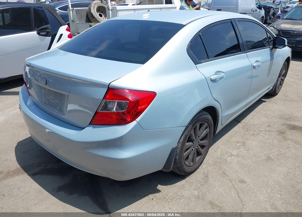 2012 HONDA CIVIC VIN: 19XFB2F8XCE317485
