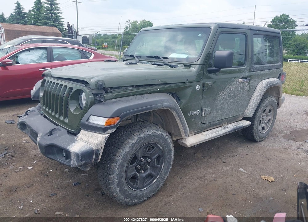2021 JEEP WRANGLER SPORT 4X4 VIN: 1C4GJXAG2MW591435