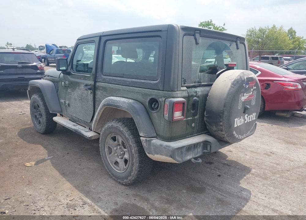 2021 JEEP WRANGLER SPORT 4X4 VIN: 1C4GJXAG2MW591435