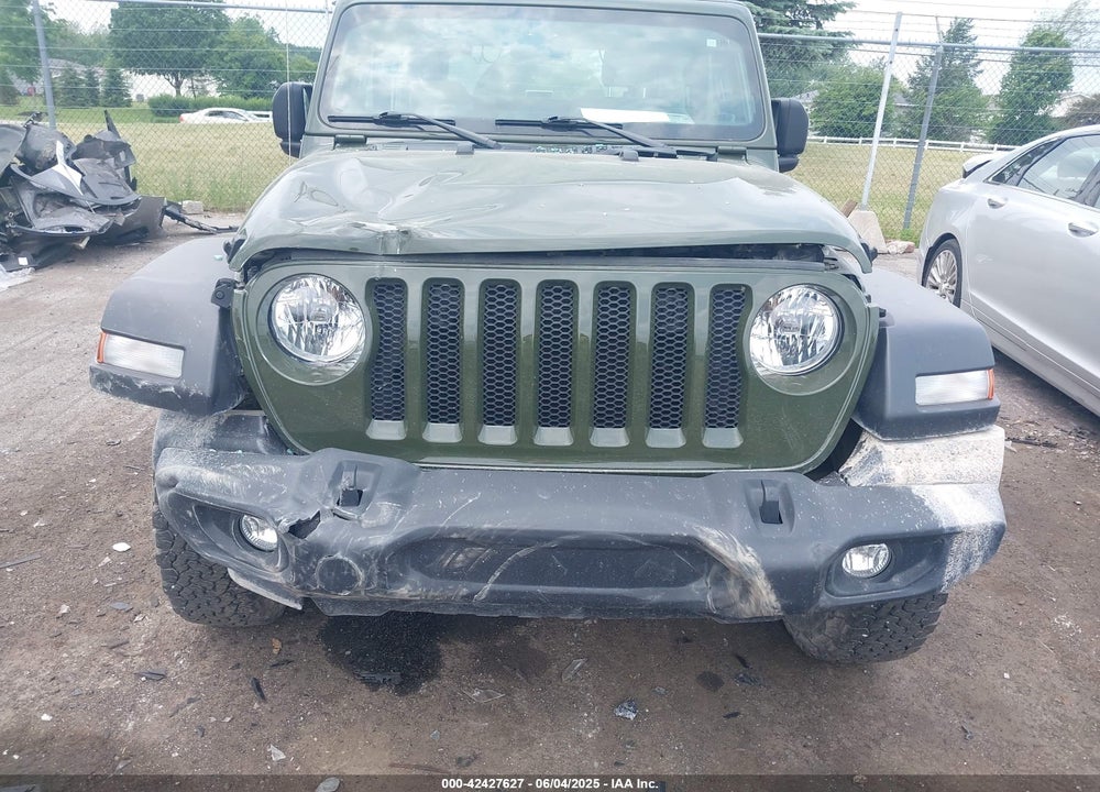 2021 JEEP WRANGLER SPORT 4X4 VIN: 1C4GJXAG2MW591435
