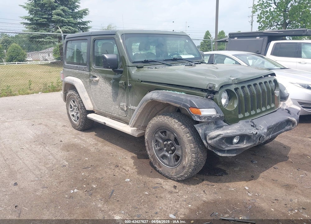 2021 JEEP WRANGLER SPORT 4X4 VIN: 1C4GJXAG2MW591435