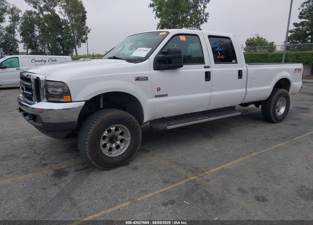 2004 FORD F-250 VIN: 1FTNW21P24EA29259