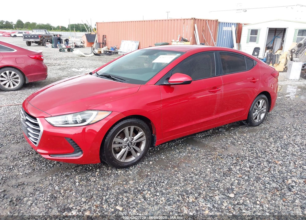 2018 HYUNDAI ELANTRA SEL VIN: 5NPD84LF7JH252429