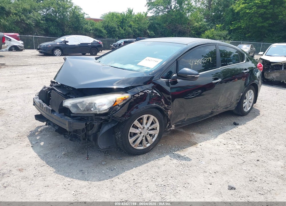 2014 KIA FORTE VIN: KNAFX4A87E5114439