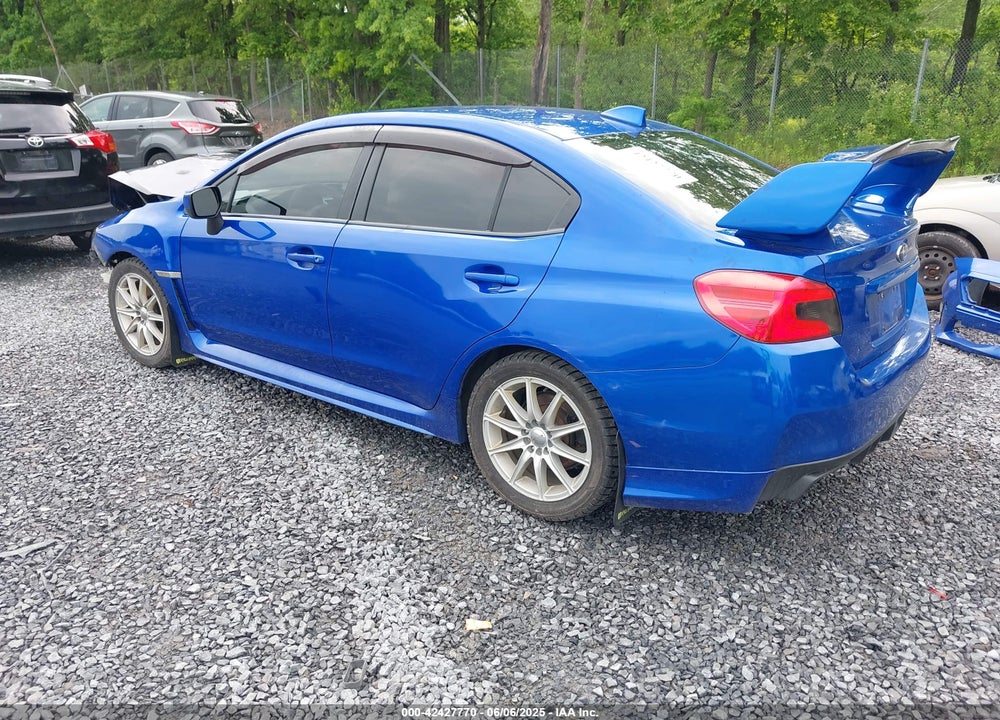 2017 SUBARU WRX VIN: JF1VA1B66H9809817