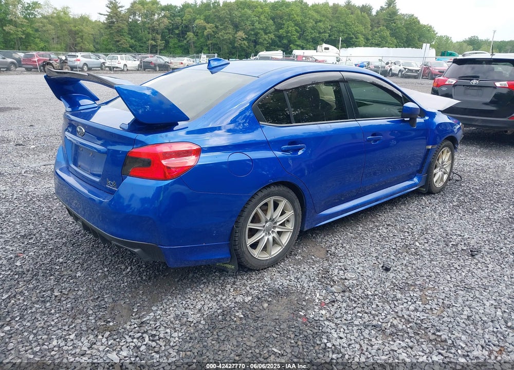 2017 SUBARU WRX VIN: JF1VA1B66H9809817