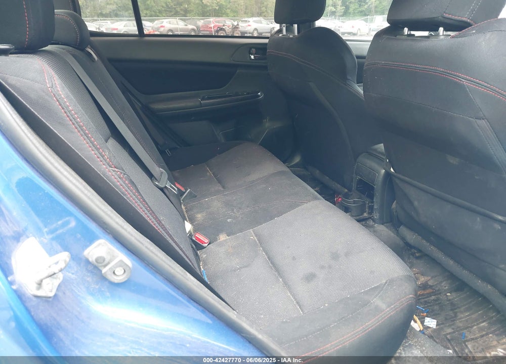 2017 SUBARU WRX VIN: JF1VA1B66H9809817